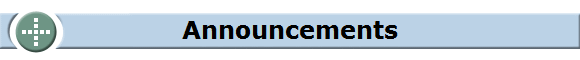 Announcements